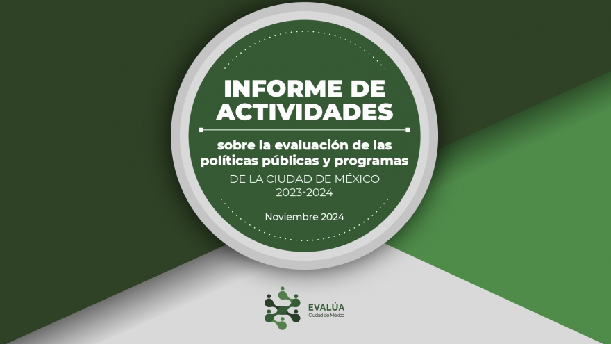 Informe de Actividades sobre la Evaluación de las políticas públicas y programas de la CDMX 23-24