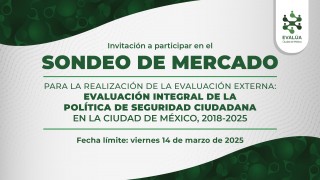 Evaluación integral de la política de seguridad Ciudadana de la Ciudad de México, 2018 – 2025